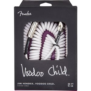 FENDER - JIMI HENDRIX VOODOO CHILD CABLE - white - 30'
